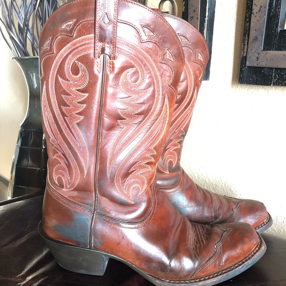 Ariat Square Toe Western Riding Boot - Picture 4 of 7
